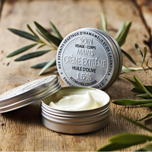 Cr&egrave;me soin huile d'olive